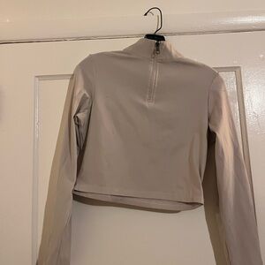 Balance Collection Beige Crop Top